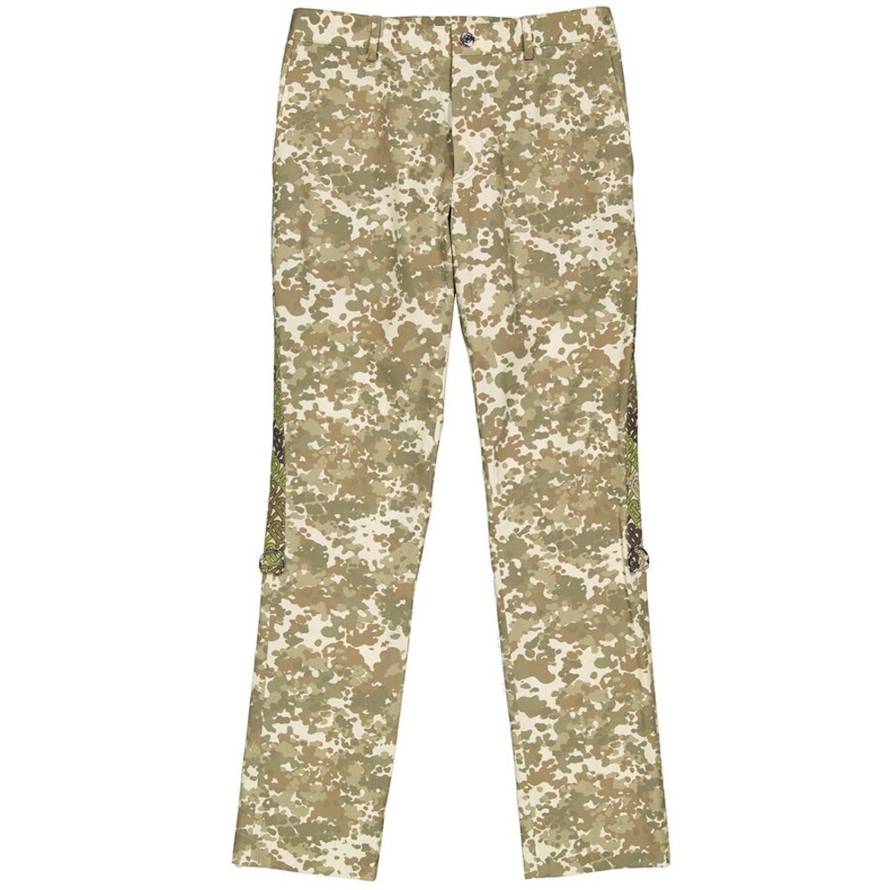 Burberry Green Cargo Pants